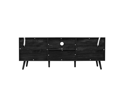 Noah 2 Door 1 Drawer TV Unit - Black