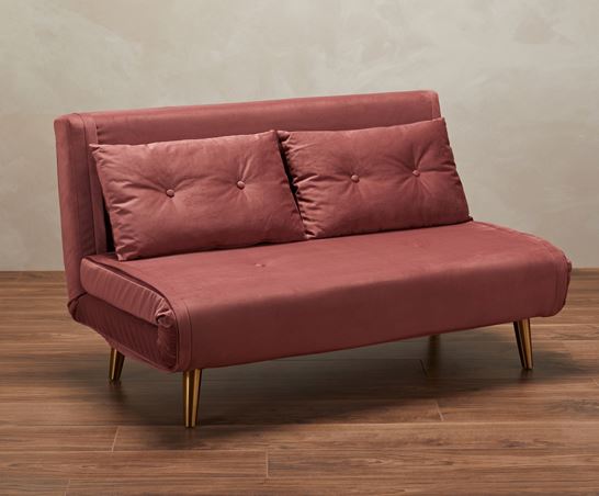 Mila Sofa Bed- Pink