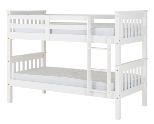 Nario 3' Bunk Bed - White