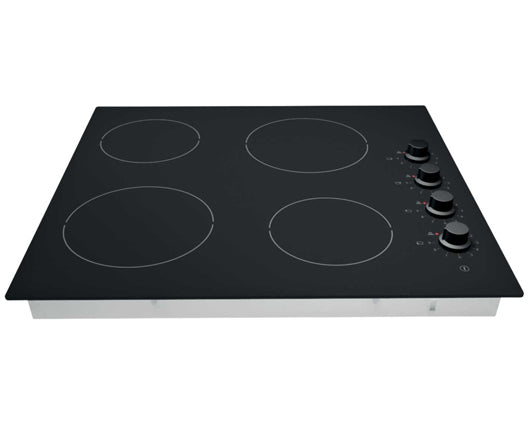 Statesman CHZ460D 60cm 4 Zone Ceramic Hob With Dial Control Black