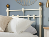 Athens Single Bed - Cream