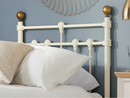 Athens Single Bed - Cream