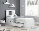 Alton Single Bed - White