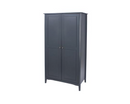Como 2 Door Wardrobe-Midnight Blue