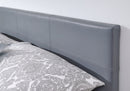 Serena Side Lift Ottoman King Bed - Light Grey