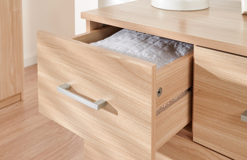 Princeton 4 Piece Bedroom Set-Oak