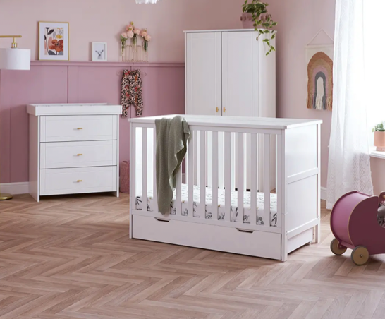 Elodie Mini 3 Piece Room Set - White