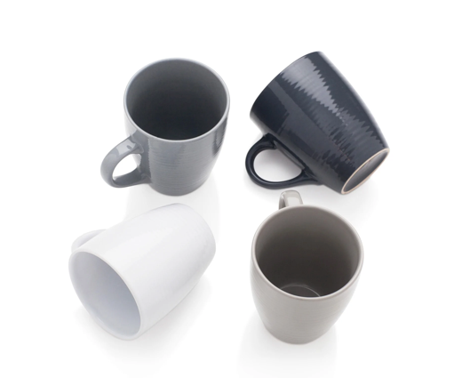 Sabichi 4 Piece Texture Mug Set