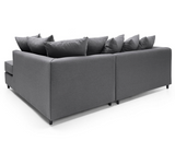 Daisy Right Hand Facing Corner Sofa - Dark Grey
