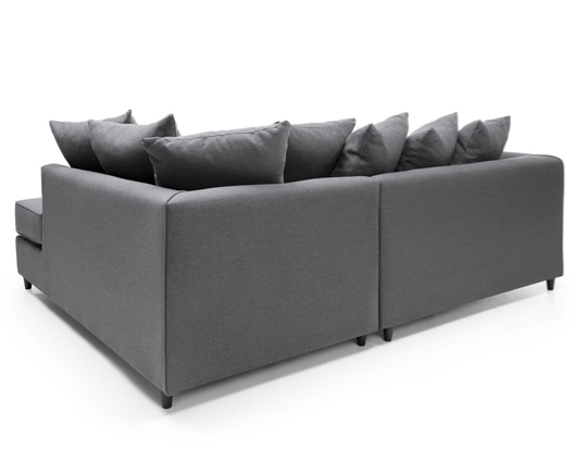 Daisy Right Hand Facing Corner Sofa - Dark Grey