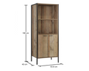 Horton Storage Bookcase with 2 Doors