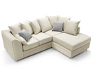 Chevelle Right Hand Facing Corner Sofa - Cream