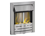 Hudson Electric Fire in Brushed Steel
