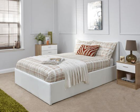 King End Lift Ottoman Bed