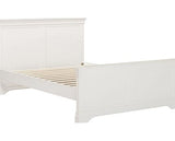 BORDEAUX 4'6" HIGH END BED - IVORY