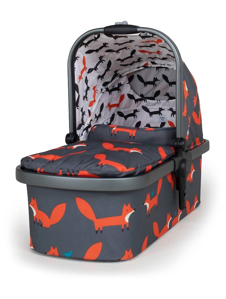 Wow 2 Pram and Pushchair Charcoal Mister Fox