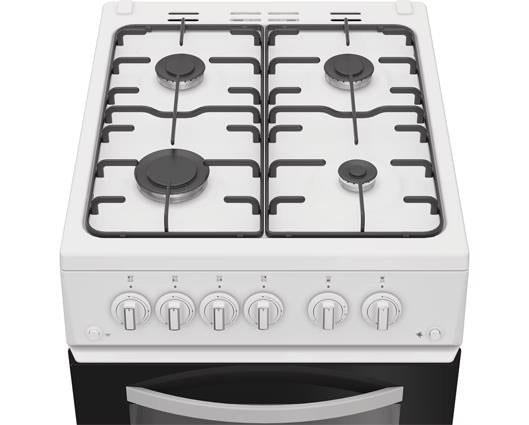 Indesit Gas Twin Cooker 50CM - 54L with Fast Preheat