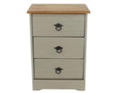 Corona Classic 3 drawer bedside cabinet