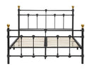 Atlas Small Double Bed - Black