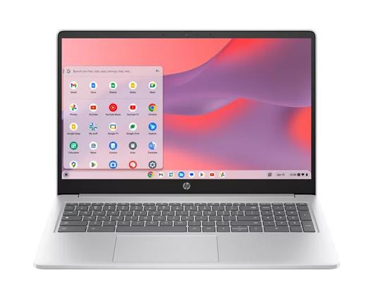 HP 15a-nb0503sa 15.6" Chromebook - Intel® N100, 128 GB UFS, Silver