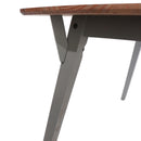 Corona Grey 140cm kitchen table & 2 bench set