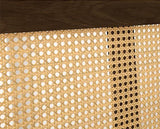 Croxley Rattan Bed Walnut - King