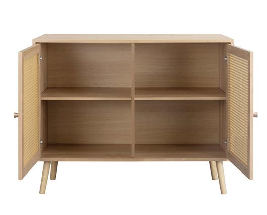 Croxley Rattan 2 Door Sideboard - Oak