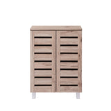 Euston 2 Door Shoe Cabinet - Sanremo Oak
