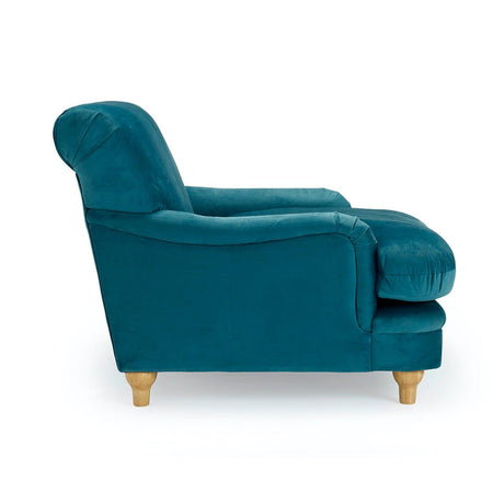 Platon Chair Peacock Blue