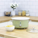 Swan 3.5L Slow Cooker Retro Green