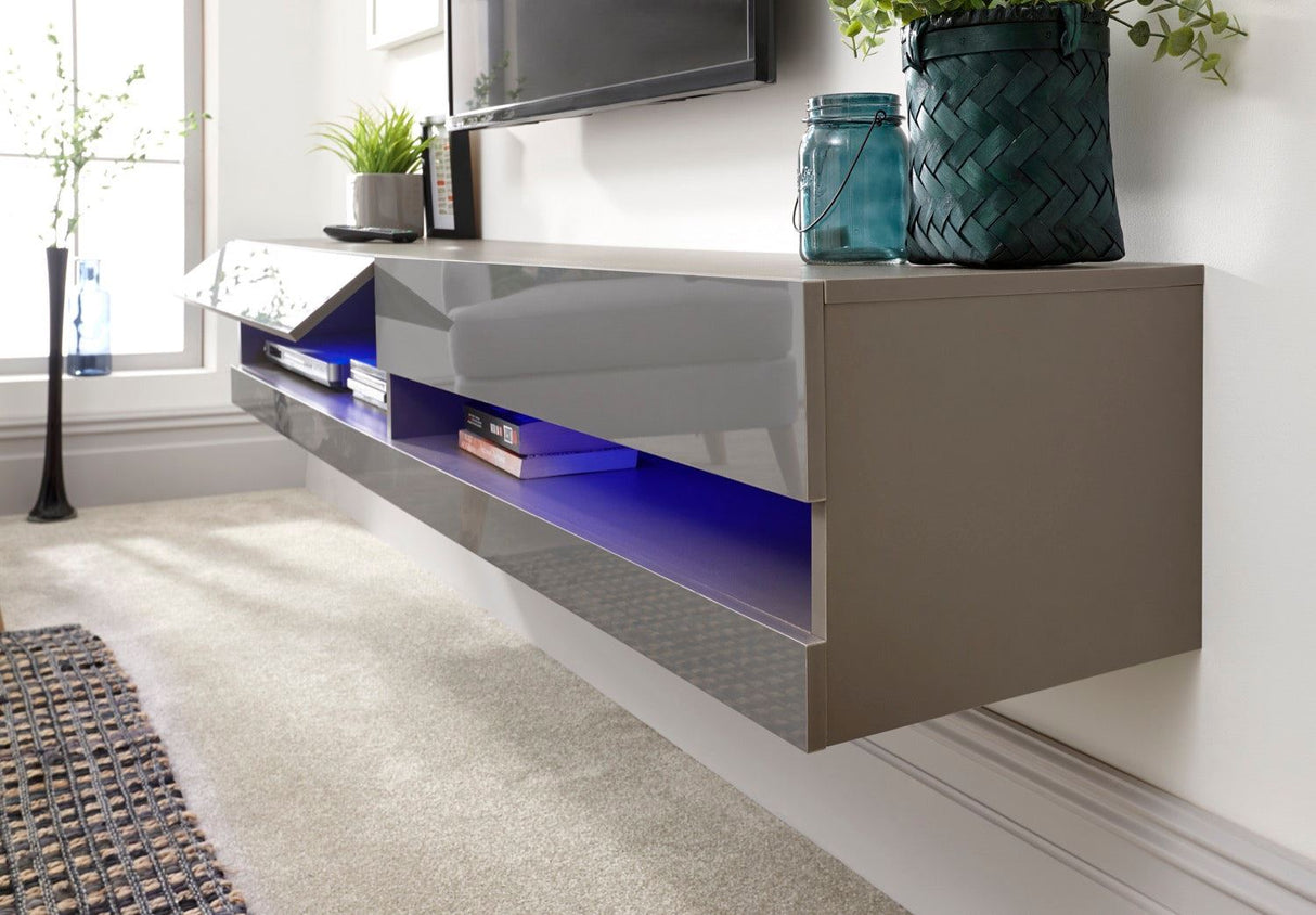 Graze LED 180cm Wall TV Unit