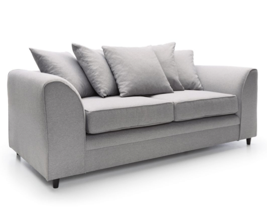 Darcy 3 Seater Sofa - Light Grey