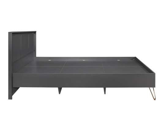 Austin Double Bed - Charcoal