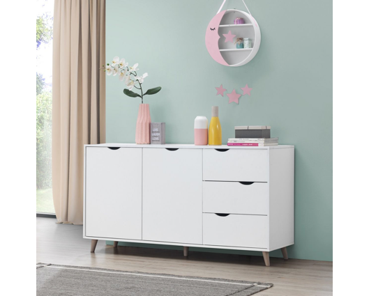 Pexton Sideboard with 2 Doors & 3 Drawers