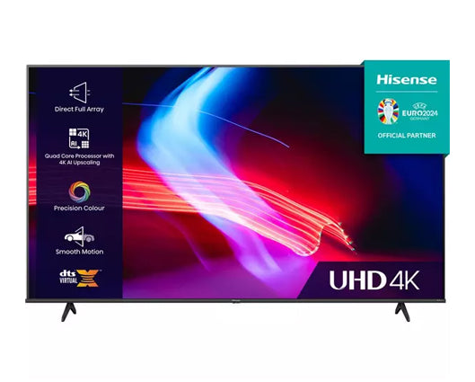 HISENSE 58A6KTUK 58" Smart 4K Ultra HD HDR LED TV with Amazon Alexa