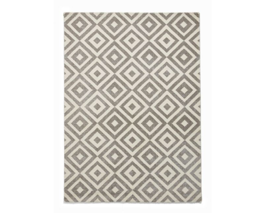 Gino Grey/White - 200cm x 290cm