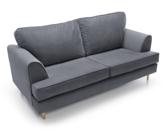 Hollie 3 Seater Sofa - Dark Grey