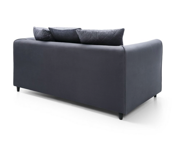 Chicago 2 Seater Sofa - Dark Grey