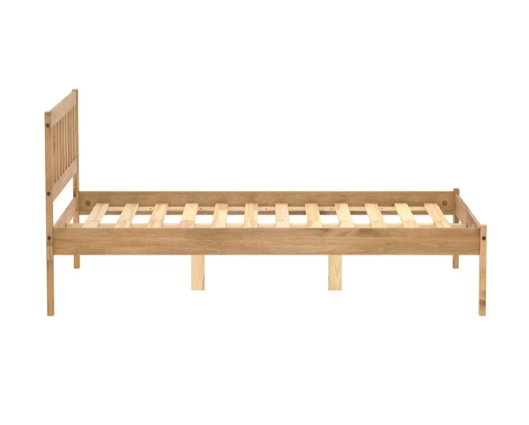 Landon Double Bed- Pine