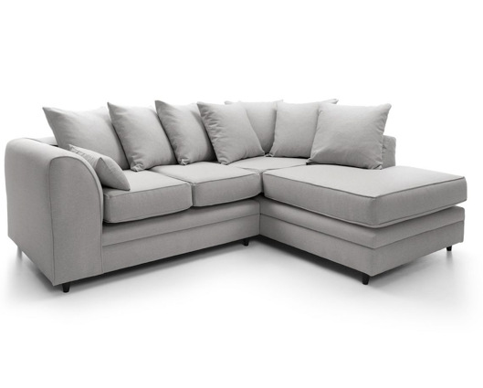 Daisy Right Hand Facing Corner Sofa-Light Grey