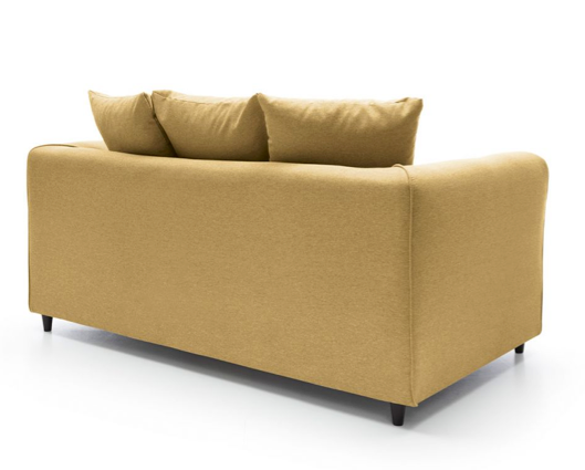 Darcy 2 Seater Sofa - Mustard