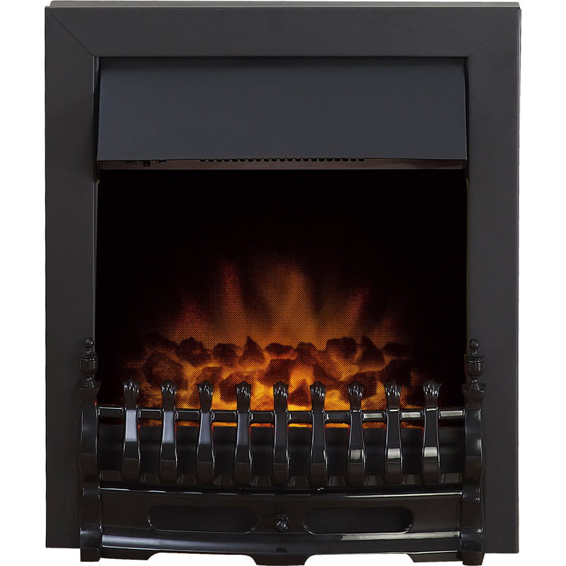 Adam Blenheim Electric Fire-Black