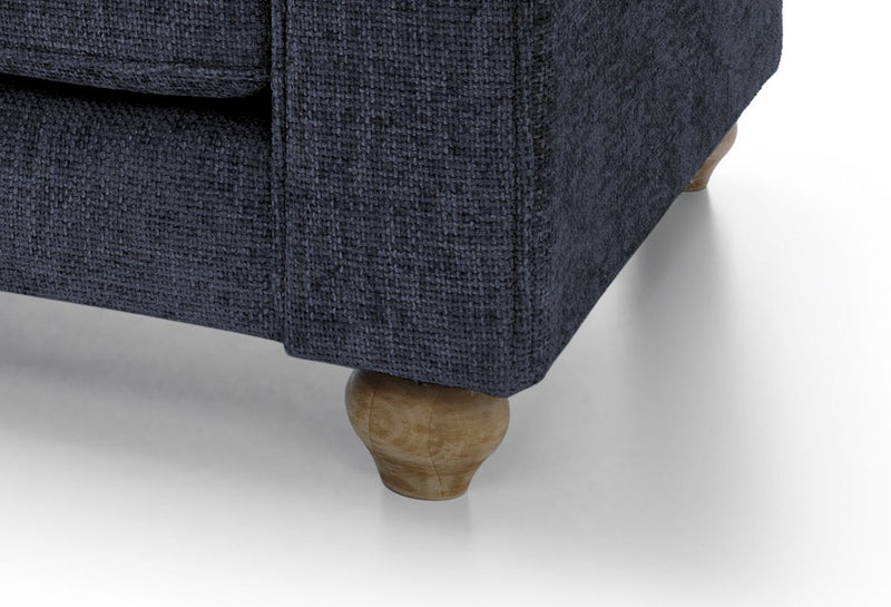 Iris 3 Seater Sofa - Dark Blue