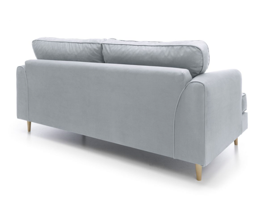 Hollie 3 Seater Sofa - Light Grey