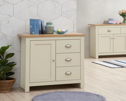 Lincoln Sideboard with 1 Door & 3 Drawers