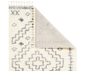 Arlo Rug Ivory/Grey- 80cm x 150cm