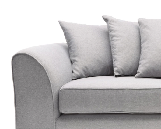 Darcy 3 Seater Sofa - Light Grey