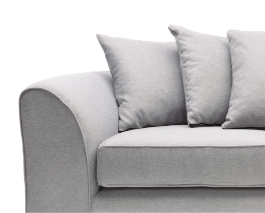 Daisy 3 Seater Sofa - Light Grey