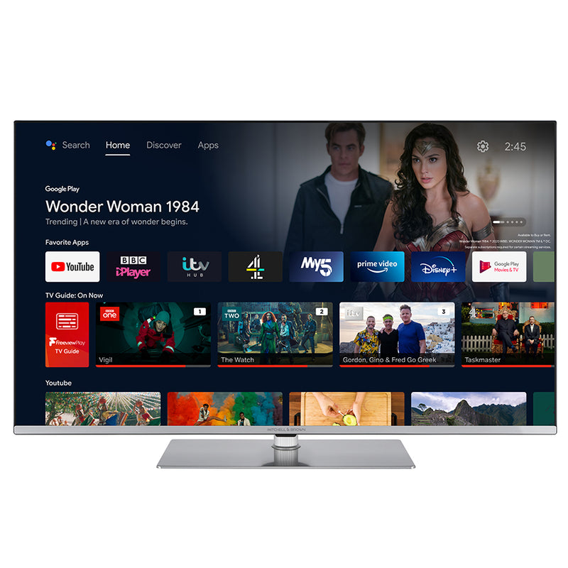 Mitchell & Brown JB-50QLED1811 50" QLED Freeview 4K UHD Smart Android TV