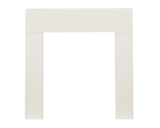 Madison Mantelpiece in Pure White, 46 Inch